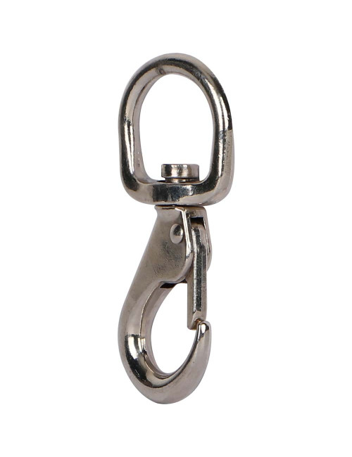 NICKEL PLATED ZINC SWIVEL QUICK SNAP 1"