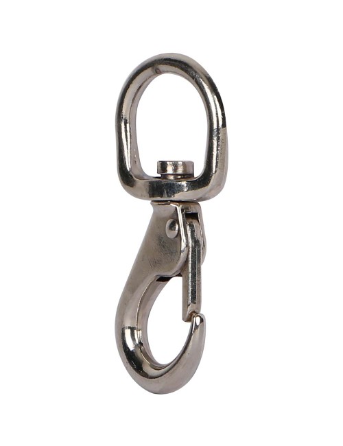 NICKEL PLATED ZINC SWIVEL QUICK SNAP 5/8"