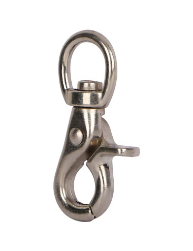NICKEL PLATED SWIVEL TRIGGER SNAP 1/2"