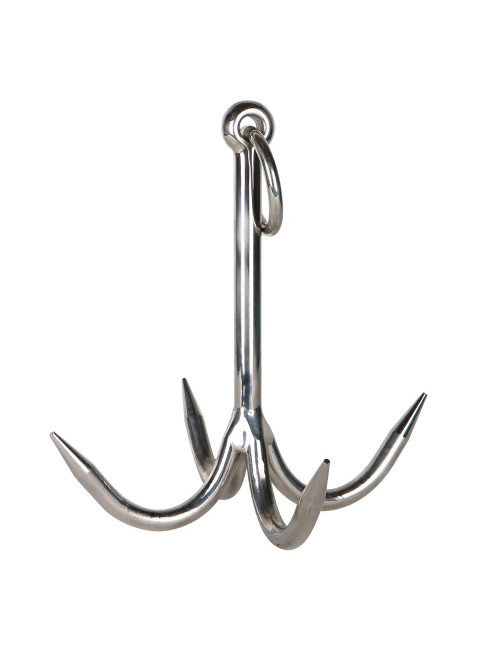 STAINLESS STEEL AISI304 FOUR CLAW ANCHOR 315 MM