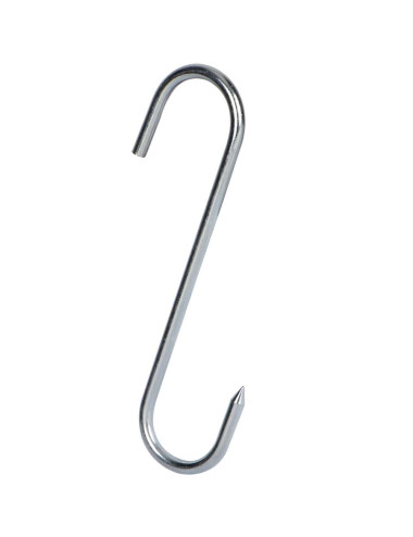 ELEC. GALV. S HOOK 6 x 160 MM