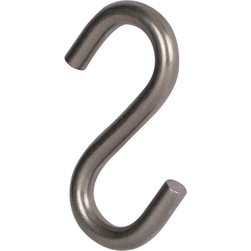 STAINLESS STEEL AISI304 S HOOK 7 MM