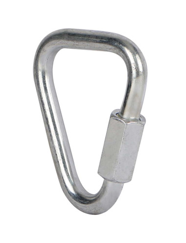 ELEC. GALV. DELTA SHAPE QUICK LINK 8 MM
