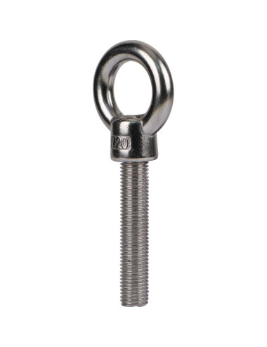 STAINLESS STEEL JIS 1168 EYE SCREW LONG THREAD 20 x 100M