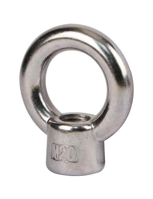 STAINLESS STEEL JIS 1169 EYE NUT 20 MM