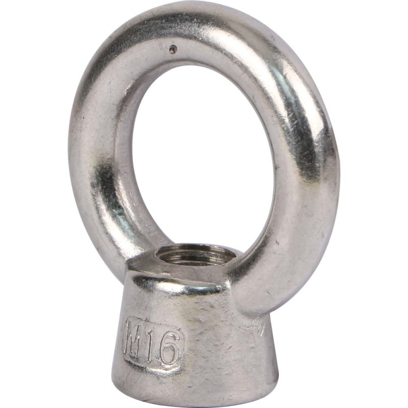 STAINLESS STEEL JIS 1169 EYE NUT 16 MM