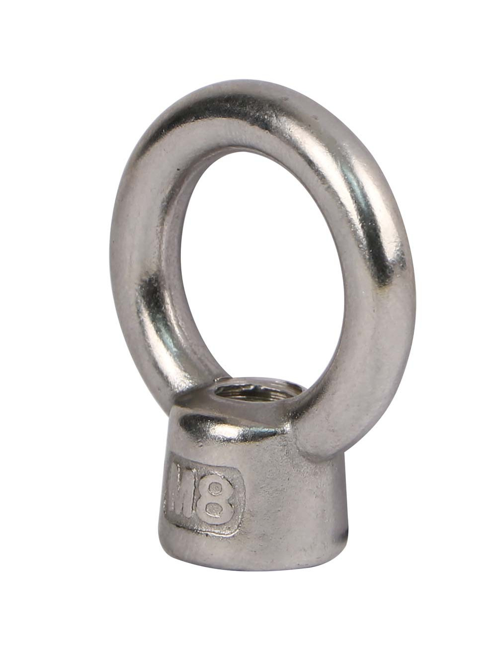 STAINLESS STEEL JIS 1169 EYE NUT 8 MM
