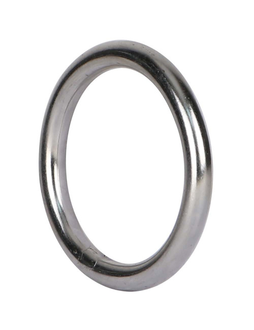 STAINLESS STEEL ROUND RING 12 x 80 MM