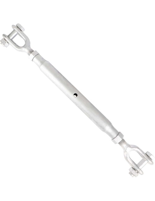 HOT DIP GALV. RIGGING SCREW W/ JAW & JAW 24 MM