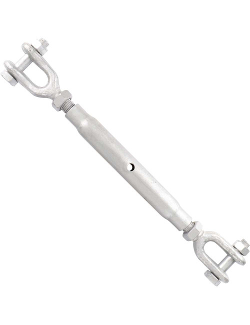 HOT DIP GALV. RIGGING SCREW W/ JAW & JAW 20 MM