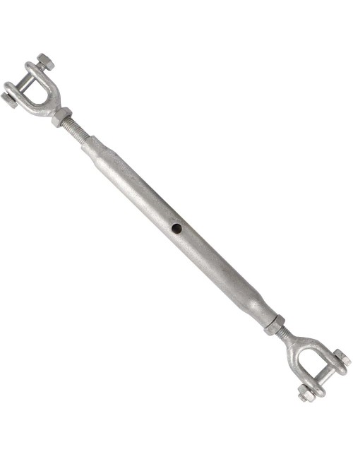 HOT DIP GALV. RIGGING SCREW W/ JAW & JAW 12 MM