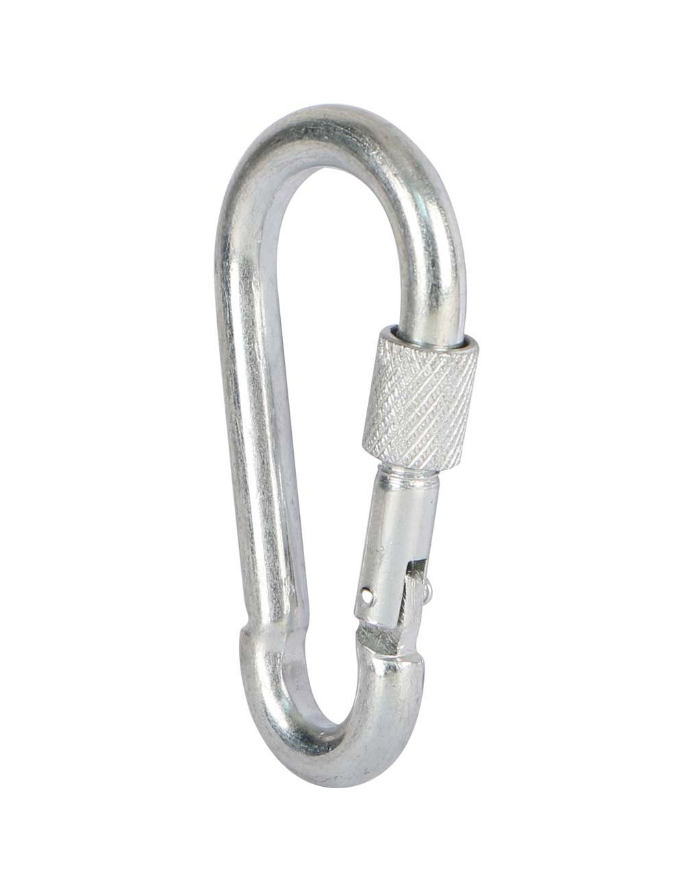 ELEC. GALV. SNAP HOOK WITH SCREW 7 x 70 MM