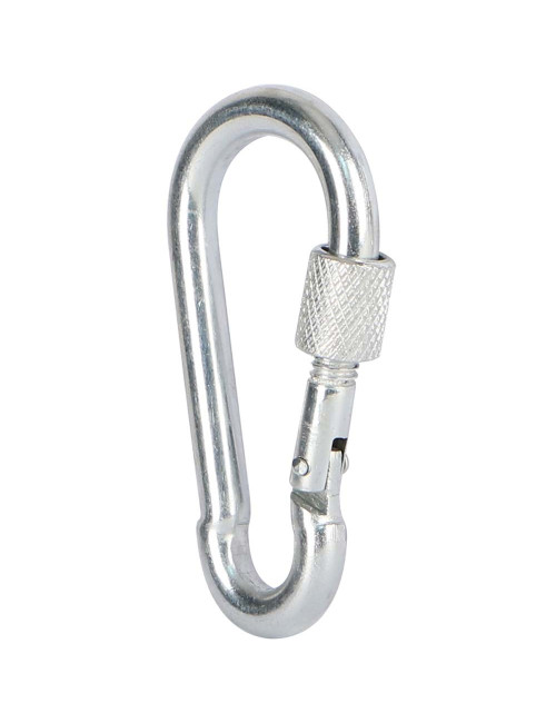 ELEC. GALV. SNAP HOOK WITH SCREW 6 x 60 MM
