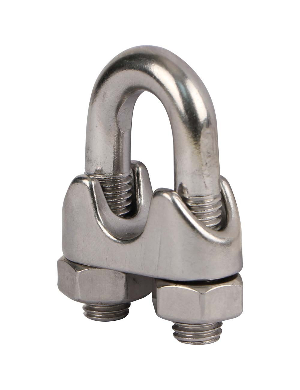 STAINLESS STEEL WIRE ROPE CLIPS 6 MM