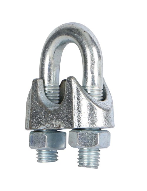 ELEC. GALV. DIN741 WIRE ROPE CLIPS 19 MM