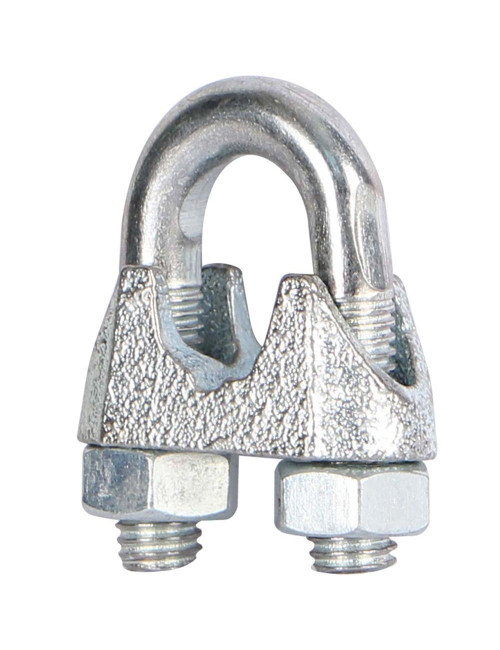 ELEC. GALV. DIN741 WIRE ROPE CLIPS 10 MM