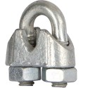 ELEC. GALV. DIN741 WIRE ROPE CLIPS 8 MM