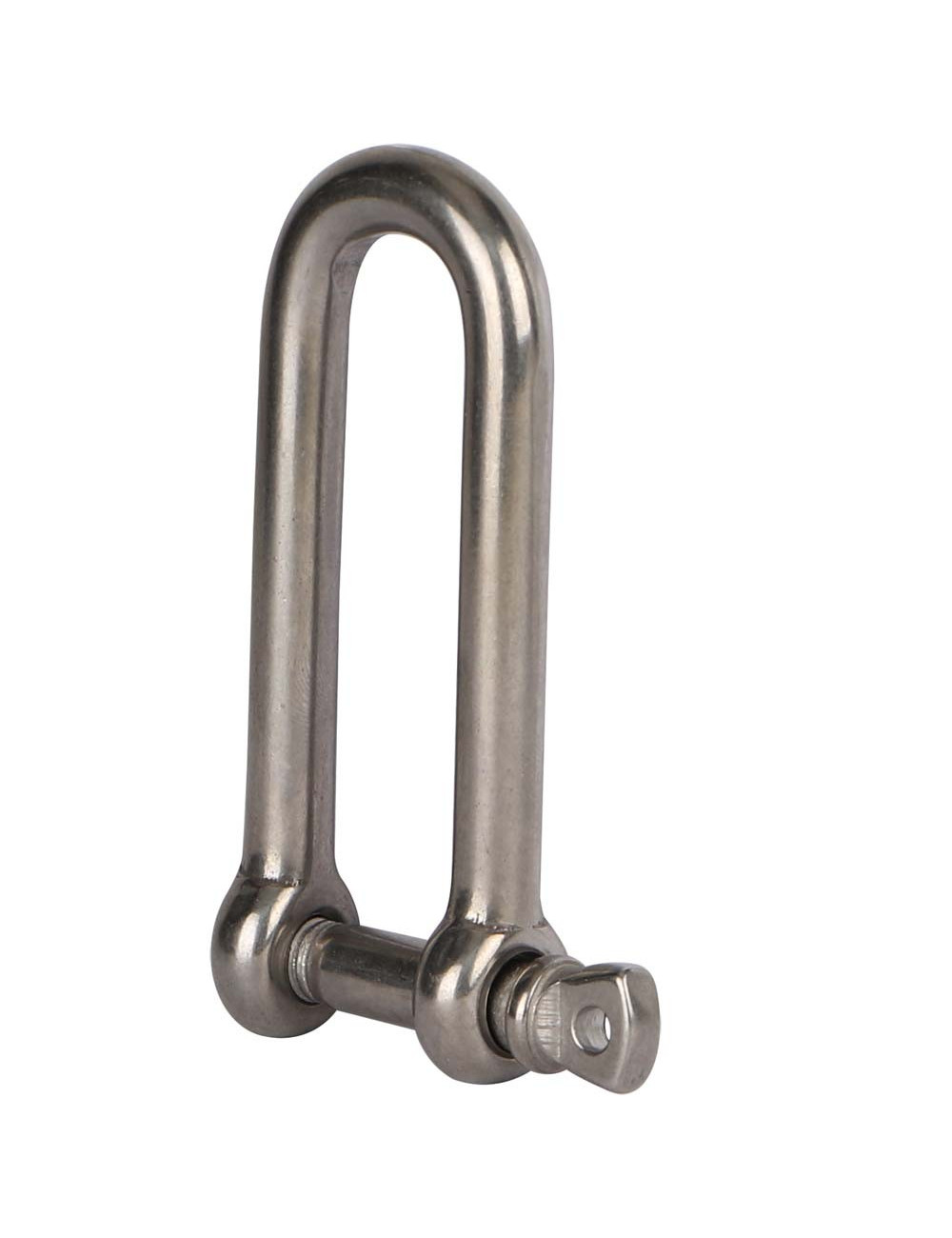 STAINLESS STEEL EUROPEAN LONG DEE SHACKLE 10 MM