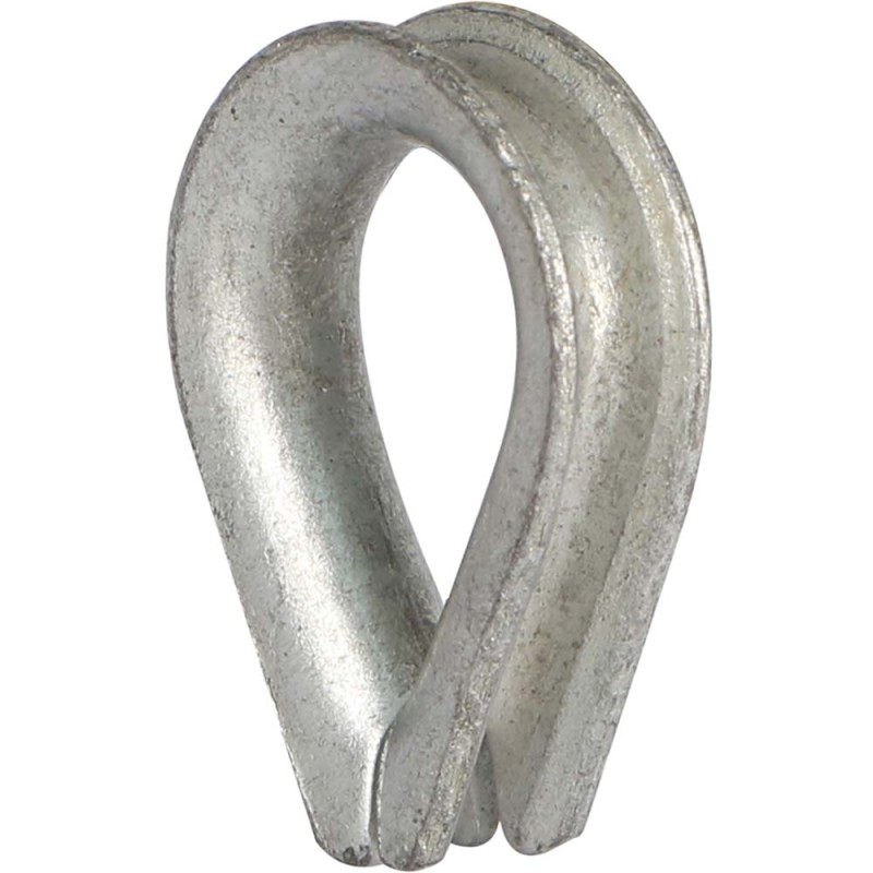 ELEC. GALV. STANDARD TYPE THIMBLE 6 MM