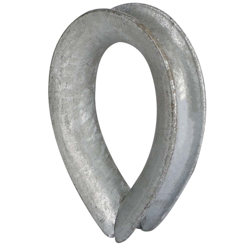 GALVANIZED STANDARD TYPE THIMBLE 1"