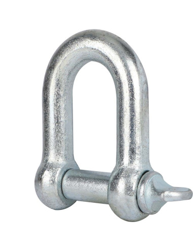 ELEC. GALV. EUROPEAN LARGE DEE SHACKLE 38 MM