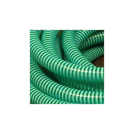 PVC Suction Hose Medium Duty Green '3 x 25MTR - IND