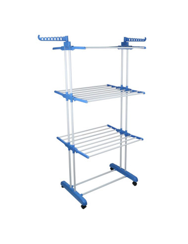 CLOTHES HANGER STAND WHITE 75 x 64 x 170 CM