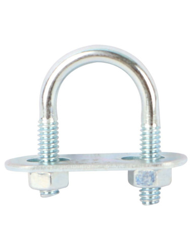 ELEC. GALV. U BOLT 1/4" x 20 MM