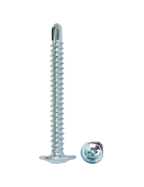 GIBSON BOARD SCREW ROUND HEAD 1.5" X 8