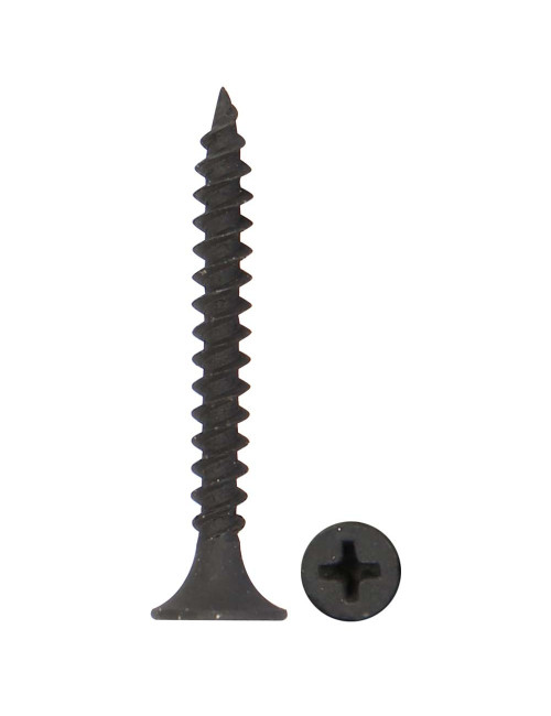 BLACK GYPSUM BOARD SCREW 1-1/2" x 6