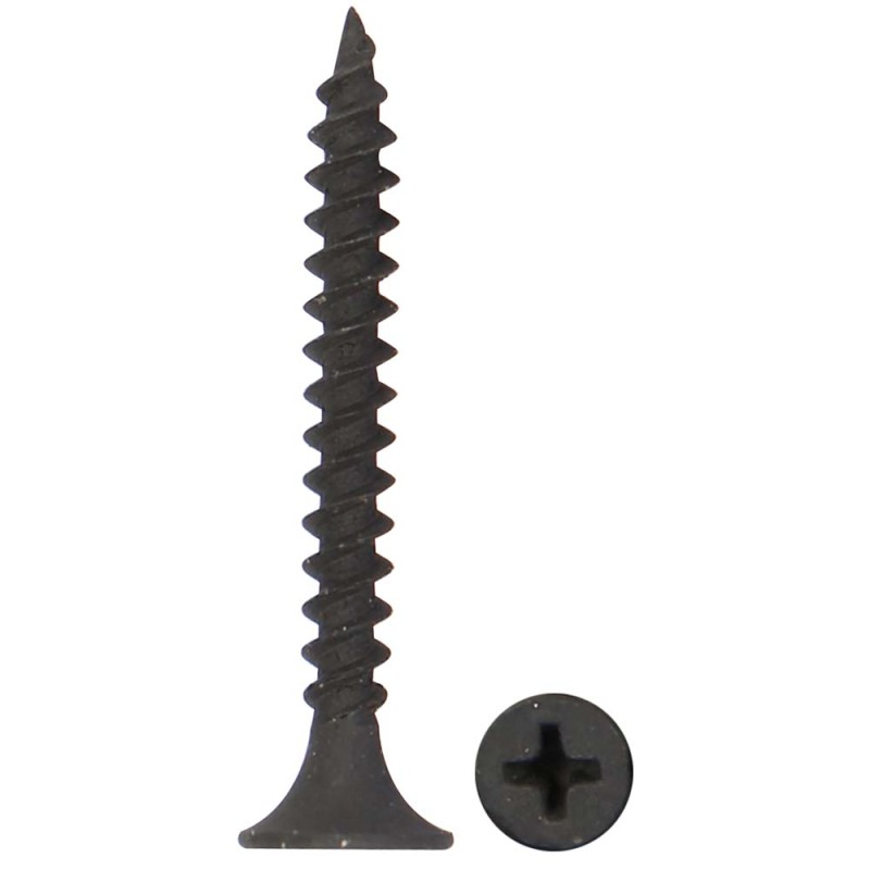 BLACK GYPSUM BOARD SCREW 1 1/4" x 6