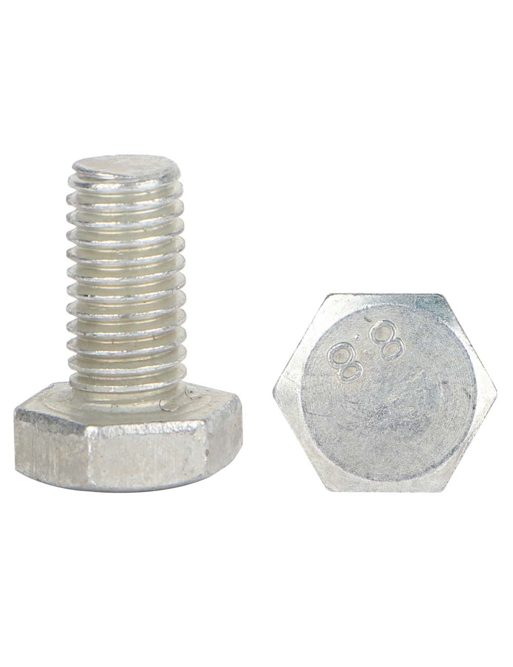 GALVANIZED HEX BOLT-MS-WZP 10 × 20 MM