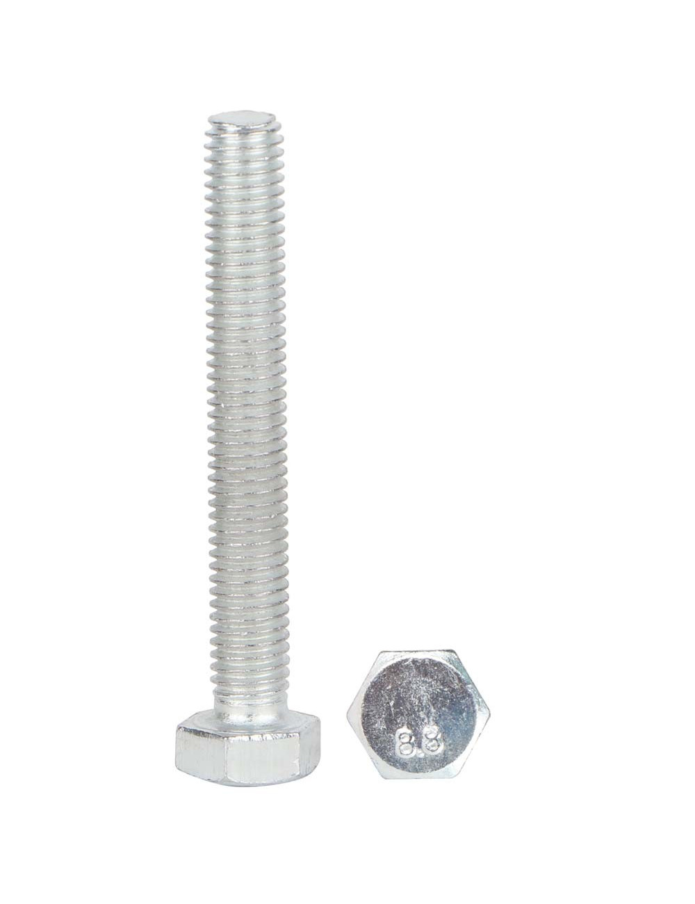 GALVANIZED HEX BOLT-MS-WZP 8 × 60 MM