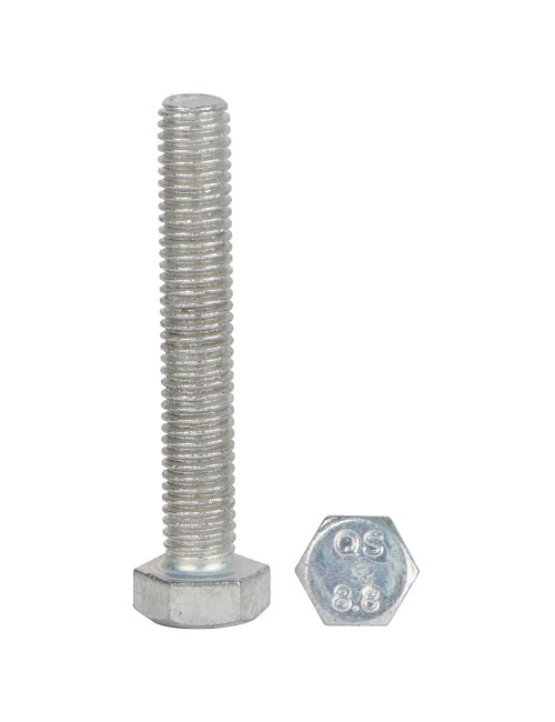 GALVANIZED HEX BOLT-MS-WZP 8 × 50 MM