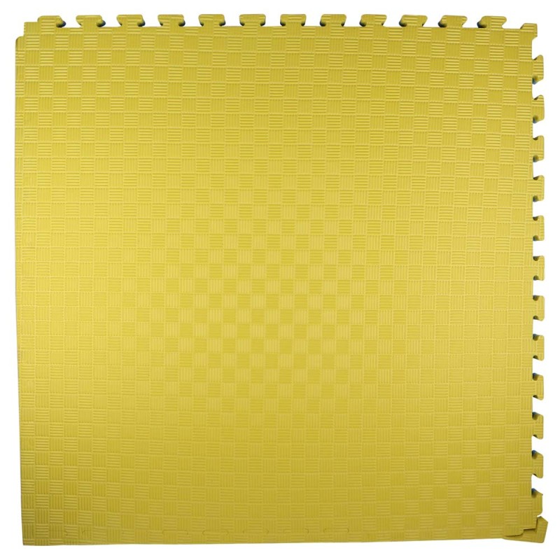 CHILDREN PLAYGROUND EVA MATT BLUE/YELLOW 1000 x 1000 x 25 MM