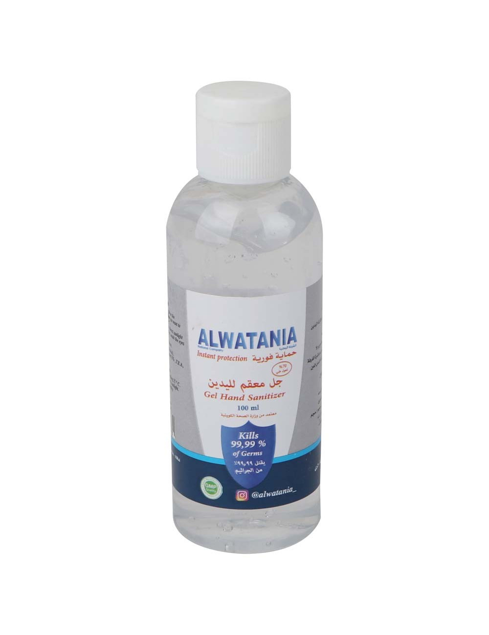ALWATANIA 100ML HAND SANITIZER GEL