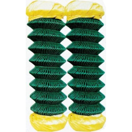 شبك سور أخضر 2.5*2.5*15متر*2متر*4.5ملي  (CHN -(72K.G