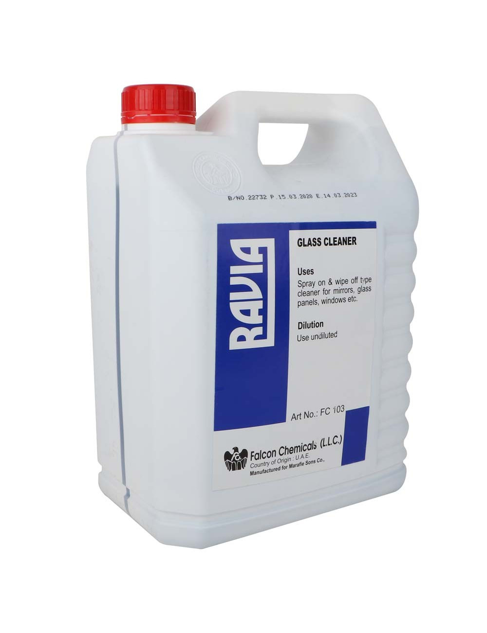 FC 103 GLASS CLEANER 5 LTR