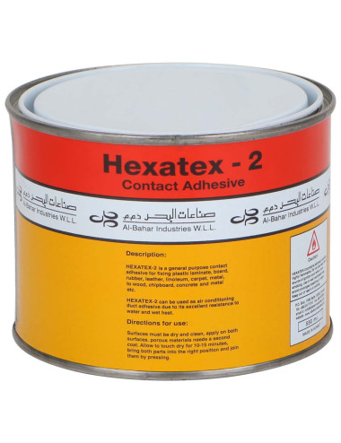 AL BAHAR HEX A TEX -2 CONTACT ADHESIVE 550 ML