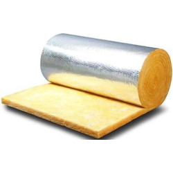 Aluminium Foil Glass Wool 1.2 x 20 x 0.025M x 18KG/M3 - CHN