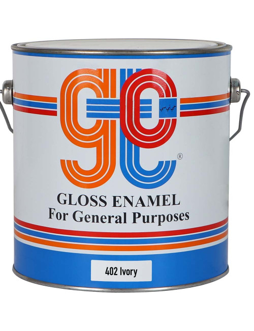 GTC GLOSS ENAMEL PAINT 402 IVORY GALLON