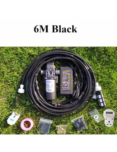 مضخة رذاذ مع هوز + وصلات 12 فولت 6 متر