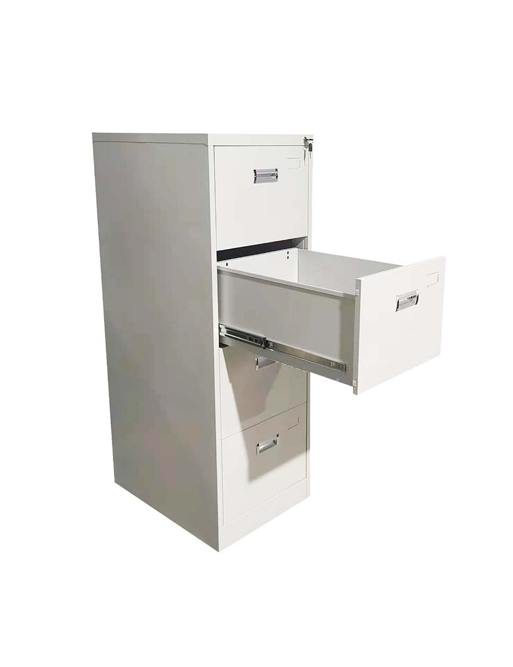 JAS IGO-D04A STEEL FILE CABINET 4 DRAWER SHELF 1331 x 452 x 620MM