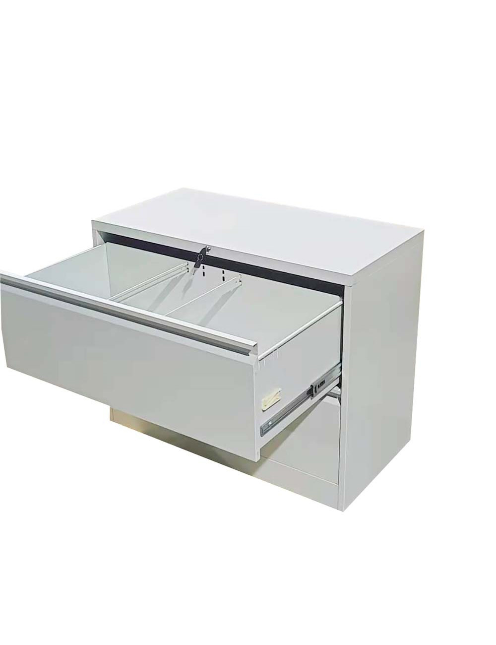 JAS IGO-DW02 STEEL FILE CABINET 2 DRAWER SHELF 727 x 915 x 455MM