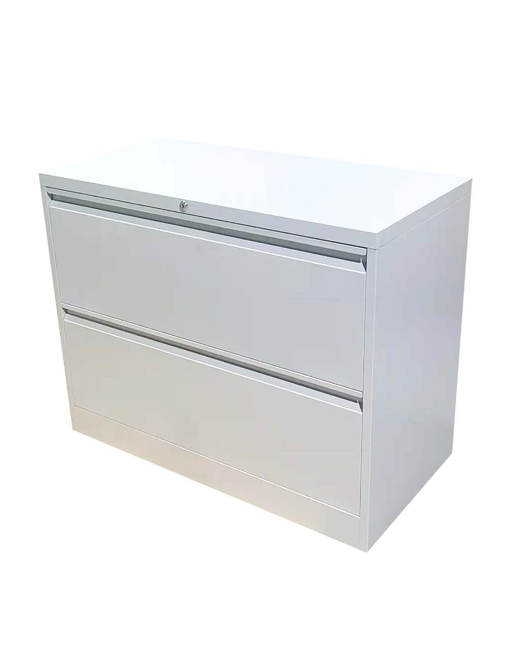 JAS IGO-DW02 STEEL FILE CABINET 2 DRAWER SHELF 727 x 915 x 455MM
