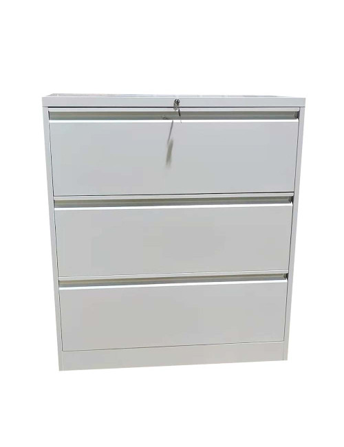 JAS IGO-DW03 STEEL FILE CABINET 3 DRAWER SHELF 1029 x 915 x 455MM