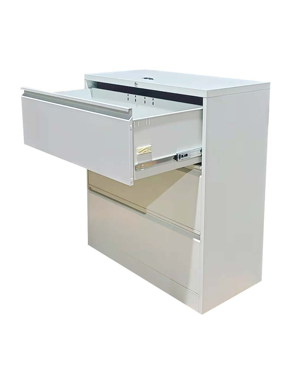 JAS IGO-DW03 STEEL FILE CABINET 3 DRAWER SHELF 1029 x 915 x 455MM