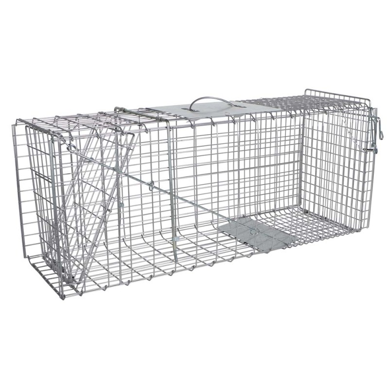 105-20032 ANIMAL TRAP CAGE FOLDABLE 81 x 25 x 30 CM