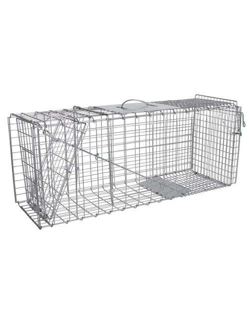 105-20032 ANIMAL TRAP CAGE FOLDABLE 81 x 25 x 30 CM