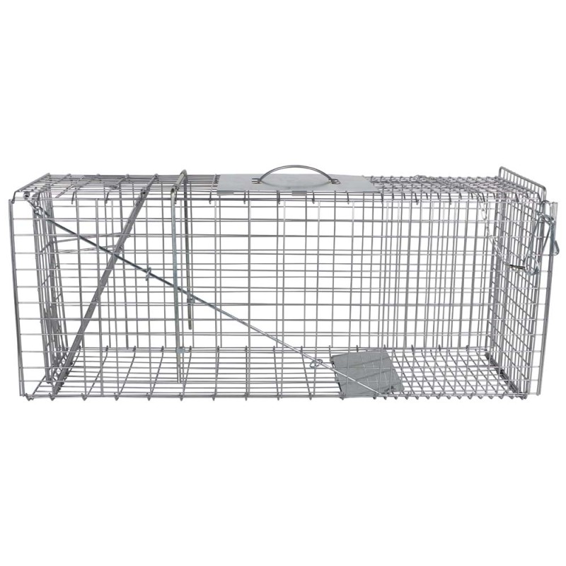 105-20032 ANIMAL TRAP CAGE FOLDABLE 81 x 25 x 30 CM